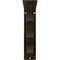 Ekena Millwork Loera Wrought Iron Bracket, (Triple center brace), Antiqued Pale Gold 2"W x 5 1/2"D x 8"H BKTM02X05X08TLOAPG - alternate 2